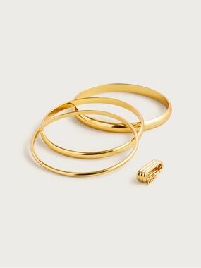J. Crew Bangle Bracelets Set